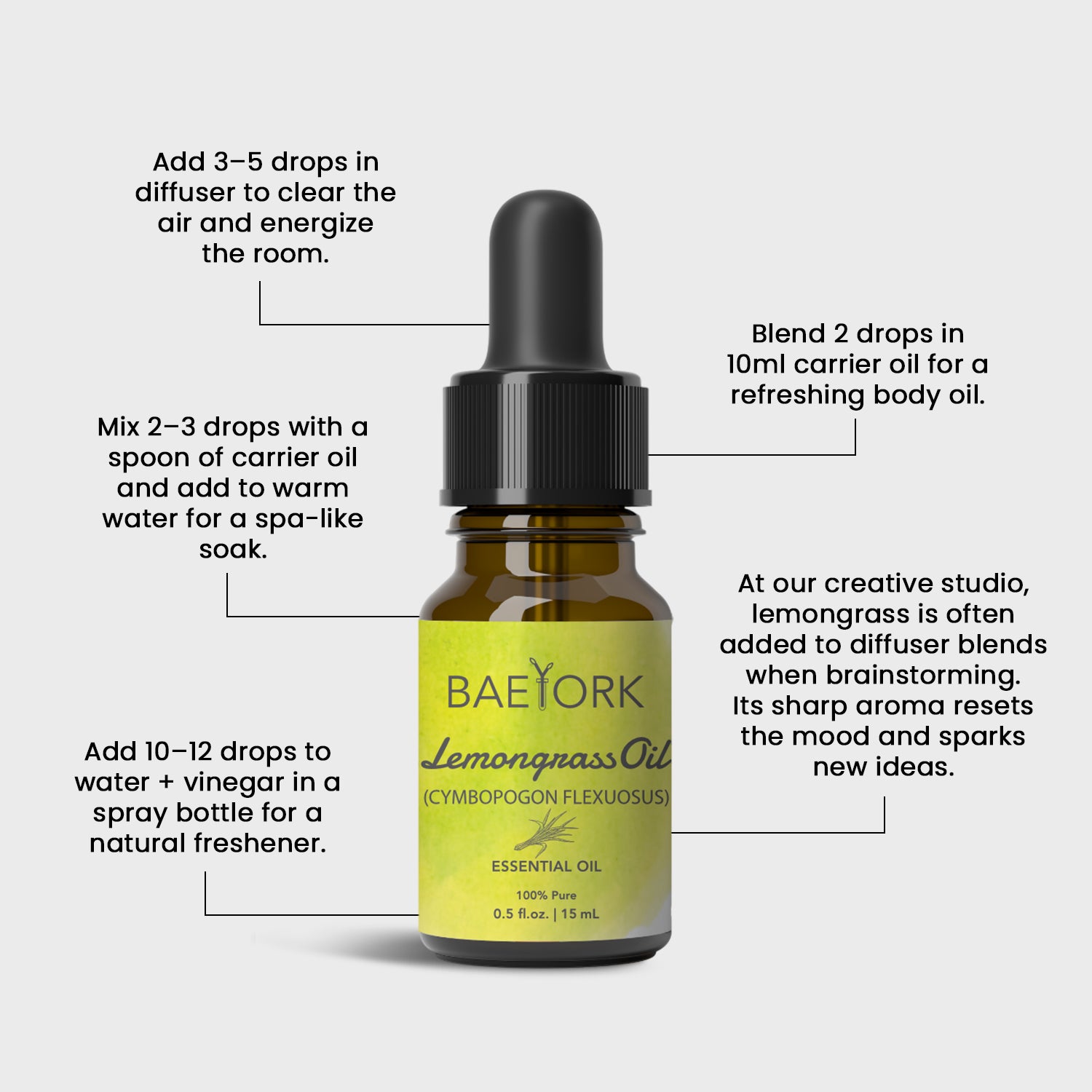 Lemongrass Oil 15 mL