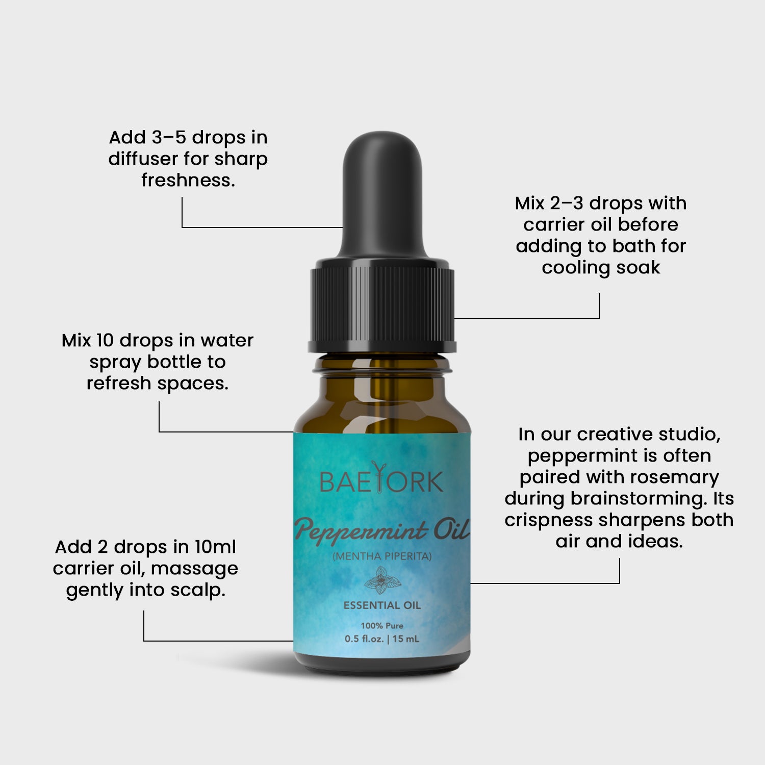 Peppermint Oil 15 mL