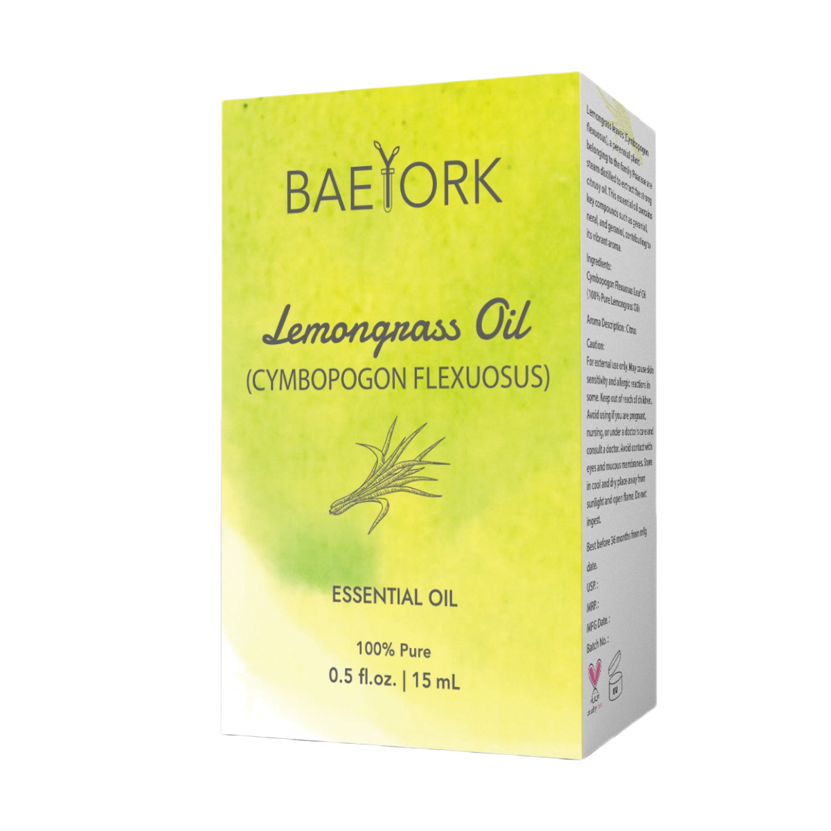 Lemongrass Oil 15 mL